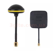 Панельная антенна 14 dBi + клеверная антенна 7 dBi 5.8GHz